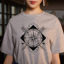 Load image into Gallery viewer, Moon printing T-shirt