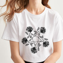 Load image into Gallery viewer, Spoof Mona Lisa women's T-shirt