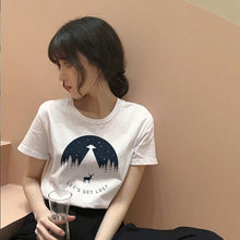 Load image into Gallery viewer, Cosmic  fashion cartoon T-shirt