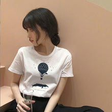 Load image into Gallery viewer, Cosmic  fashion cartoon T-shirt
