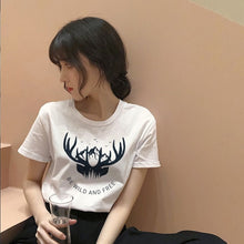 Load image into Gallery viewer, Cosmic  fashion cartoon T-shirt